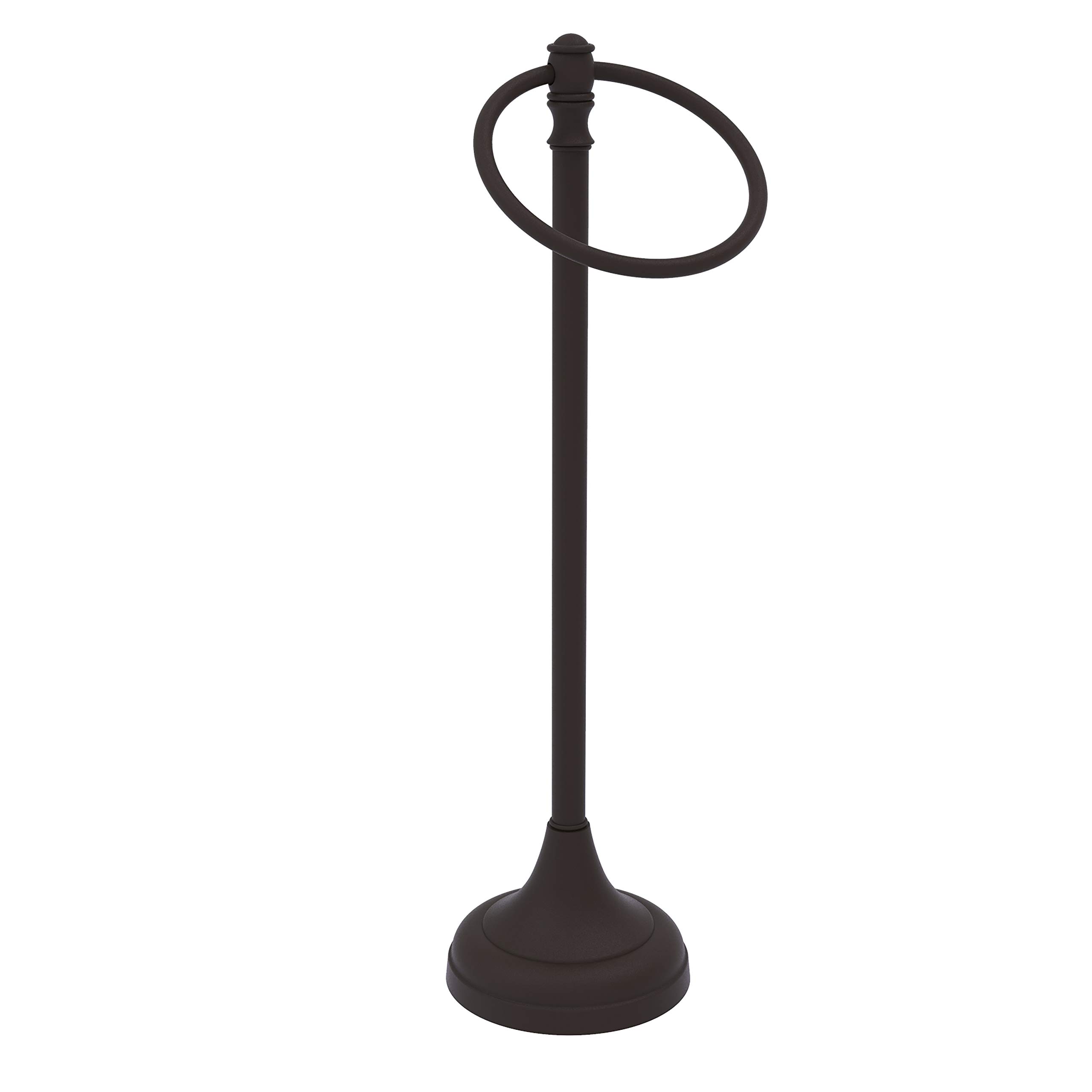 Allied Brass CL-54 Carolina Collection Ring Stand Guest Towel Holder - Oil Rubbed Bronze Finish - Perfect for Bathroom, Kitchen & Guest Room Decor