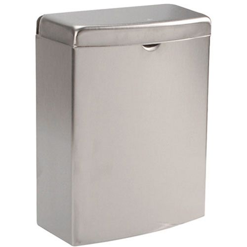 Stainless Steel Sanitary Napkin Disposal Bin - Odorless & Hygienic Trash Can for Feminine Hygiene Products - Perfect for Bathrooms, Restrooms & Home Use