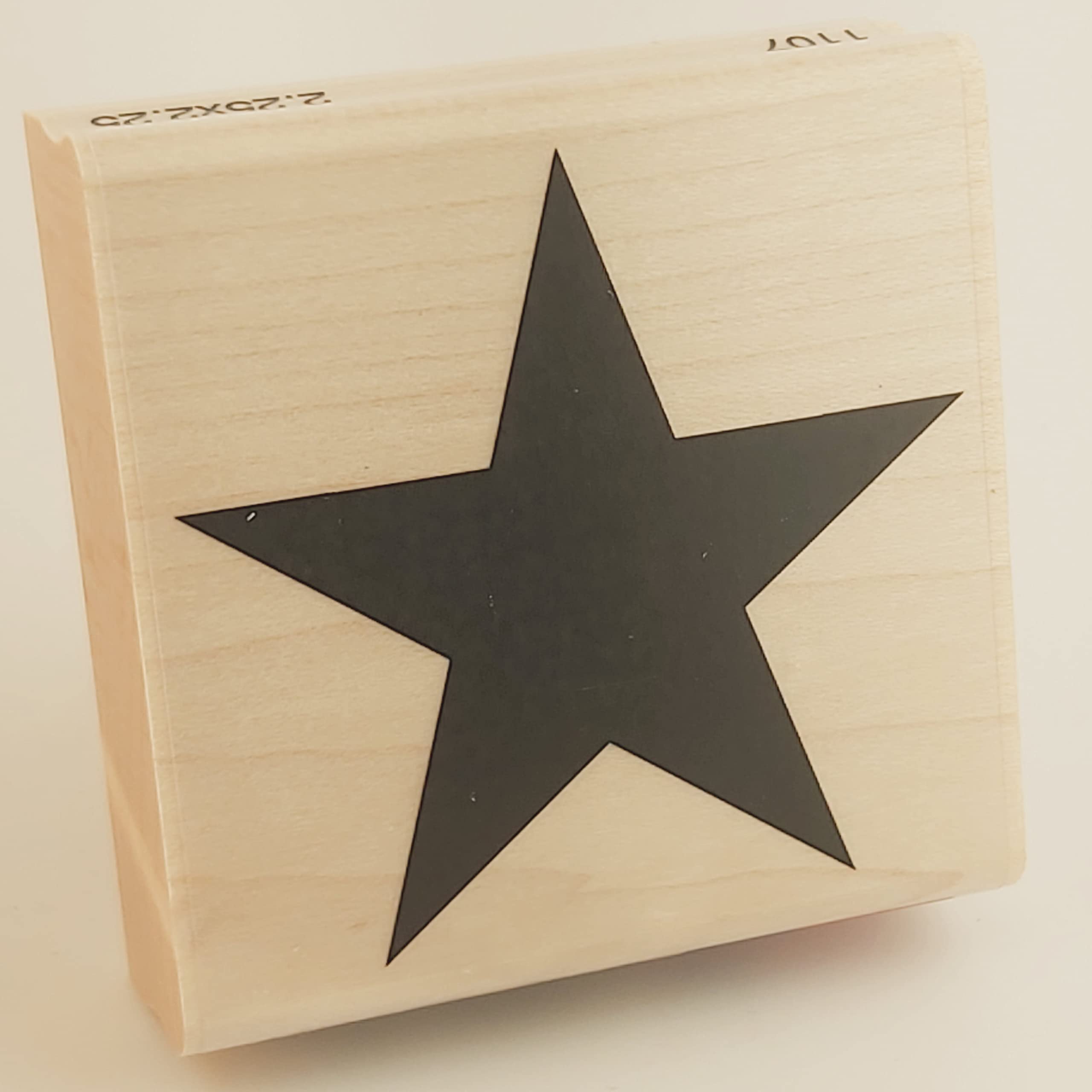 Impression Star 2 Inch Rubber Stamp ST 1107 - Self-Inking Custom Stamp for Crafting, Scrapbooking & Office Use