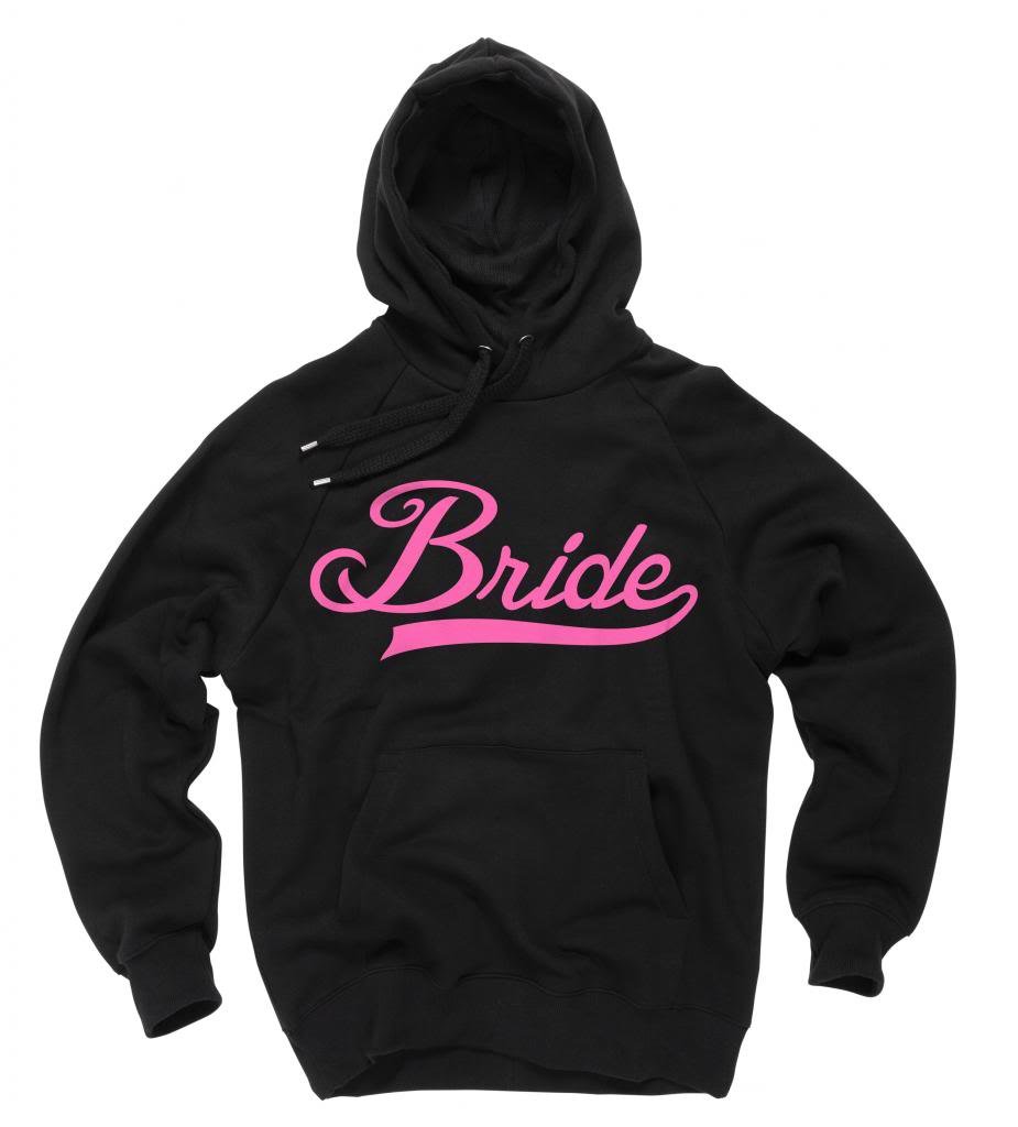 Bride Wedding Hoodie Sweater for Fiance - Cozy Fleece Pullover for Bridal Shower, Bachelorette Party & Honeymoon - Perfect Gift for Future Wife