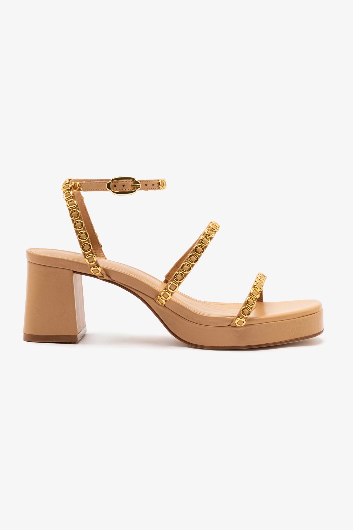 Gio Milanina Tan Leather Sandals for Women - Comfortable & Stylish Summer Casual Shoes for Beach, Walking, and Outdoor Activities