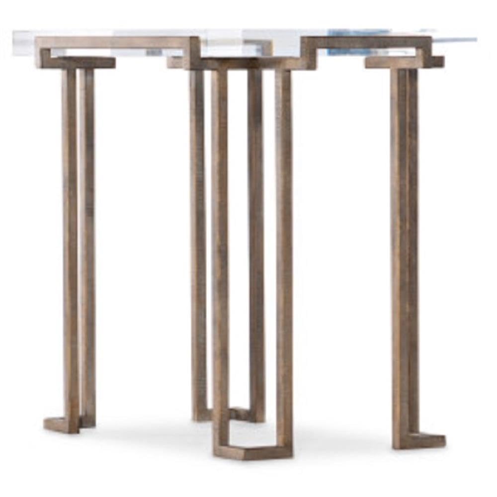 Hooker Furniture Melange Grove End Table - Stylish Living Room Side Table for Coffee, Books & Decor - Perfect for Small Spaces & Modern Home Decor