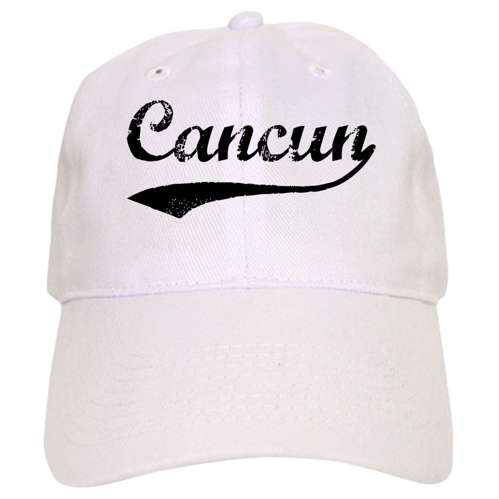 Vintage Cancun Baseball Cap - Adjustable for Travel & Beach