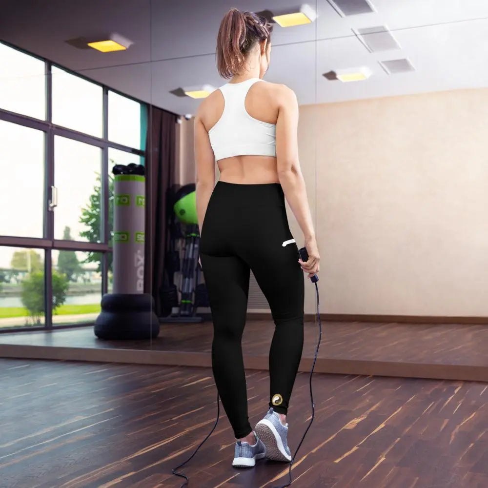 Signed Yoga Leggings for Women - Soft & Comfortable High-Waisted Workout Pants with Microfiber Fabric | Perfect for Yoga, Pilates, Gym & Lounge Wear
