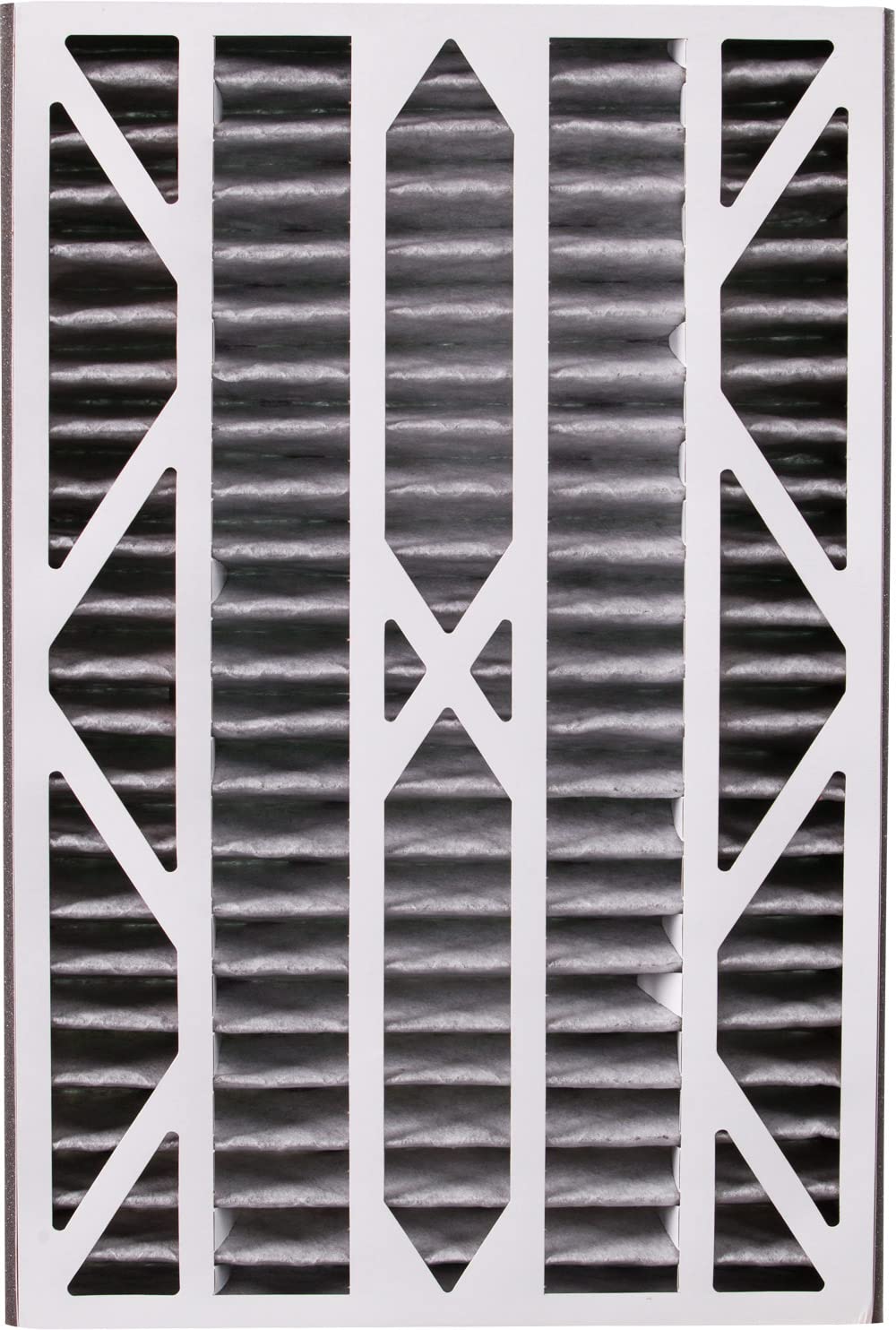 16x25x3 Air Filter Replacement MERV 12 with Carbon - 7 Pack for HVAC, Furnace & AC Units - Improves Indoor Air Quality in Homes & Offices