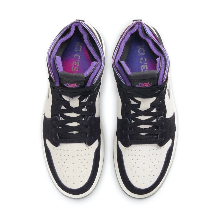 Air Jordan 1 Zoom Air CMFT PSG Paris Saint Germain Basketball Shoes - Men's High-Top Sneakers for Streetwear & Sports Performance