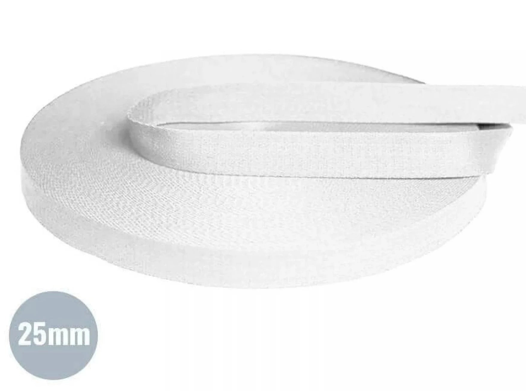 25mm Cotton Webbing - Heavy Duty Natural Cotton Straps for DIY Crafts, Sewing Projects & Bag Making - Perfect for Handles, Belts & Home Decor Accessories