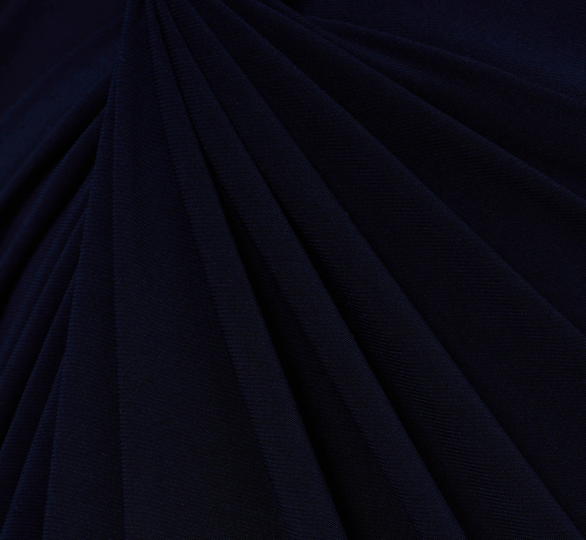 Elegant Matte Jersey Twist Front Tuxedo Long Gown in Midnight - Formal Evening Dress for Prom, Wedding & Black Tie Events