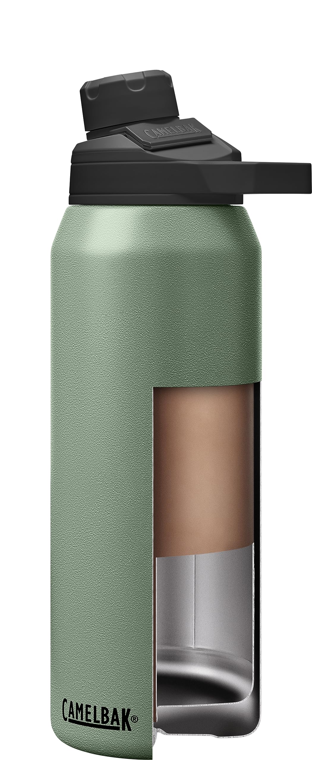 CamelBak Chute Mag 20oz Vacuum Insulated Stainless Steel Water Bottle - Leakproof, BPA-Free, Keeps Drinks Cold 24Hrs/Hot 12Hrs - Perfect for Hiking, Gym, Office & Outdoor Adventures