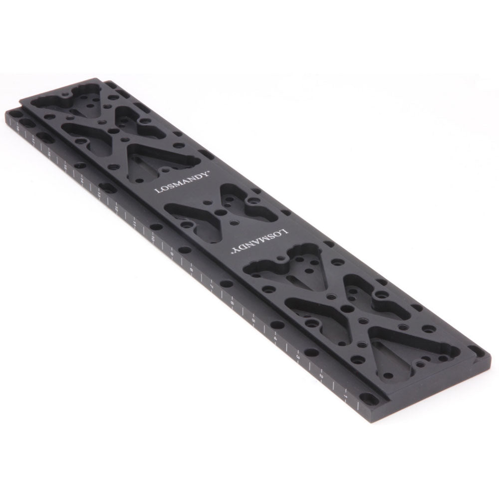 Losmandy 19 Universal Dovetail Plate DUP19 - Heavy Duty Telescope Mounting Accessory for Astrophotography & Stargazing