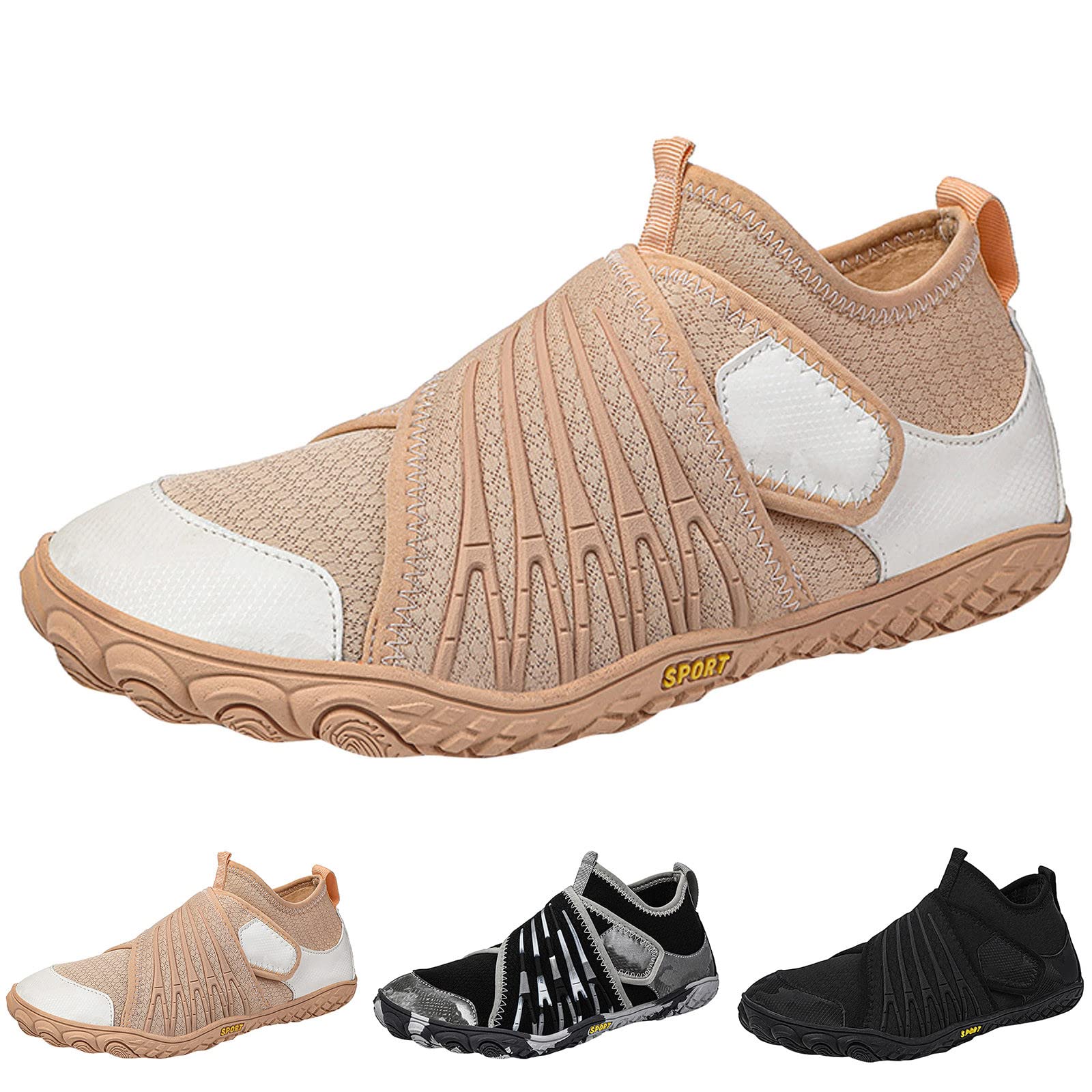 Women's Black Casual Fashion Sneakers - Non-Slip Flat Shoes for Running, Hiking & Sports | Comfortable Walking Shoes for Women | Perfect for Gym, Travel & Daily Wear