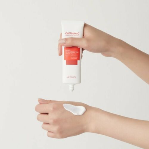 Cell Fusion C Laser Sunscreen SPF50+ PA+++ 50ml - Broad Spectrum UVA/UVB Protection for Face & Body - Perfect for Outdoor Activities, Travel & Daily Use