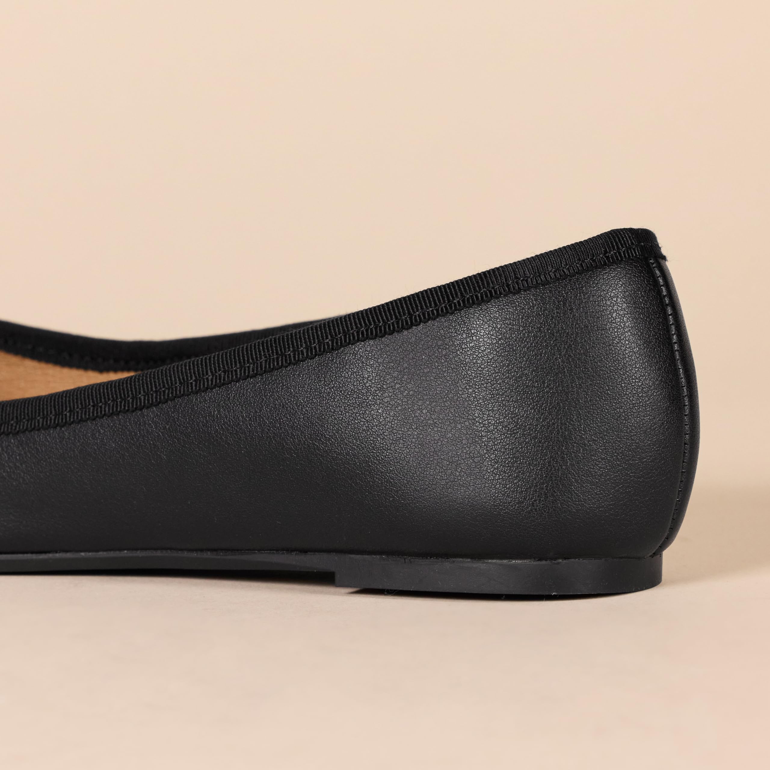 Amazon Essentials Women's Billie Ballet Flats - Comfortable & Stylish Pointed Toe Shoes for Work, Office & Casual Wear