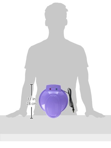 Brentwood Appliances TS-254 Electric Cake Pop Maker Machine - 12 Cake Pops at Once, Purple - Perfect for Birthday Parties, Baby Showers & Holiday Baking