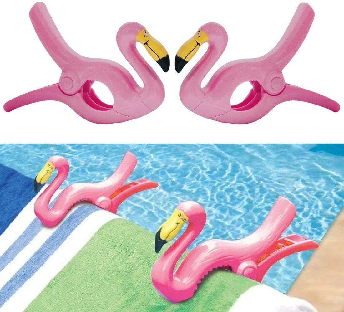 6PCS Fashionable Beach Towel Clips - Secure Towel Holders for Pool, Cruise & Outdoor Use - Durable Sand-Resistant Clips for Beach Chairs, Lounge Chairs & Fences - Perfect for Vacation, Swimming & Sunbathing