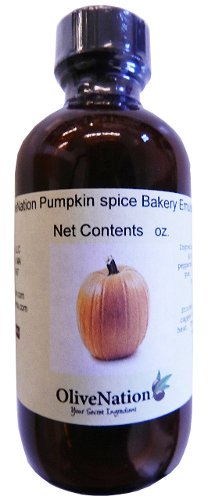 OliveNation Pumpkin Spice Baking Emulsion - 4 oz | Water Soluble Flavoring for Baking | Kosher, Gluten Free & Vegan | Perfect for Pumpkin Pies, Cookies, Cakes & Fall Desserts