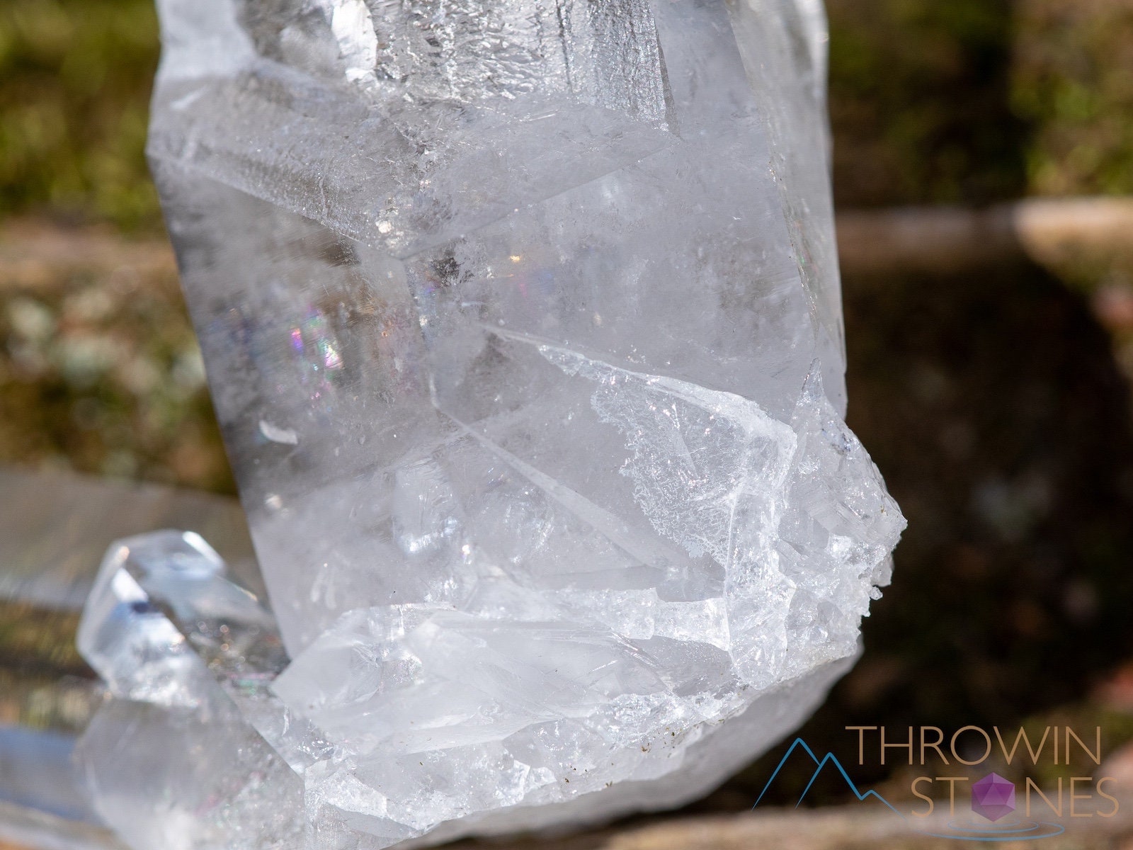 Natural Clear Quartz Crystal Cluster - Raw Healing Stone for Home Decor, Housewarming Gift, Meditation & Energy Healing (39966) | Perfect for Spiritual Healing, Feng Shui & Positive Vibes