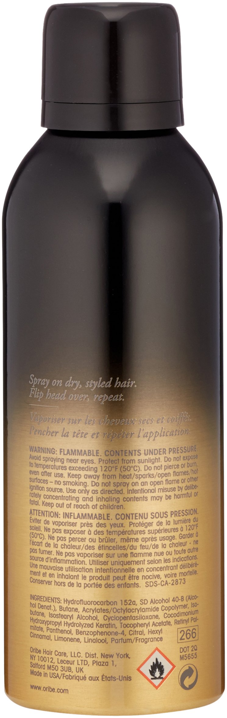 Oribe Impermeable Anti-Humidity Hair Spray 5.5 oz - Humidity Protection for Frizz Control & Shine - Perfect for Beach, Gym & Styling