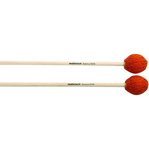 ES12 Eric Sammut Series Marimba Mallets - Soft to Medium-hard Rattan Shaft Mallets for Concert & Practice | Perfect for Professional Performers & Music Students