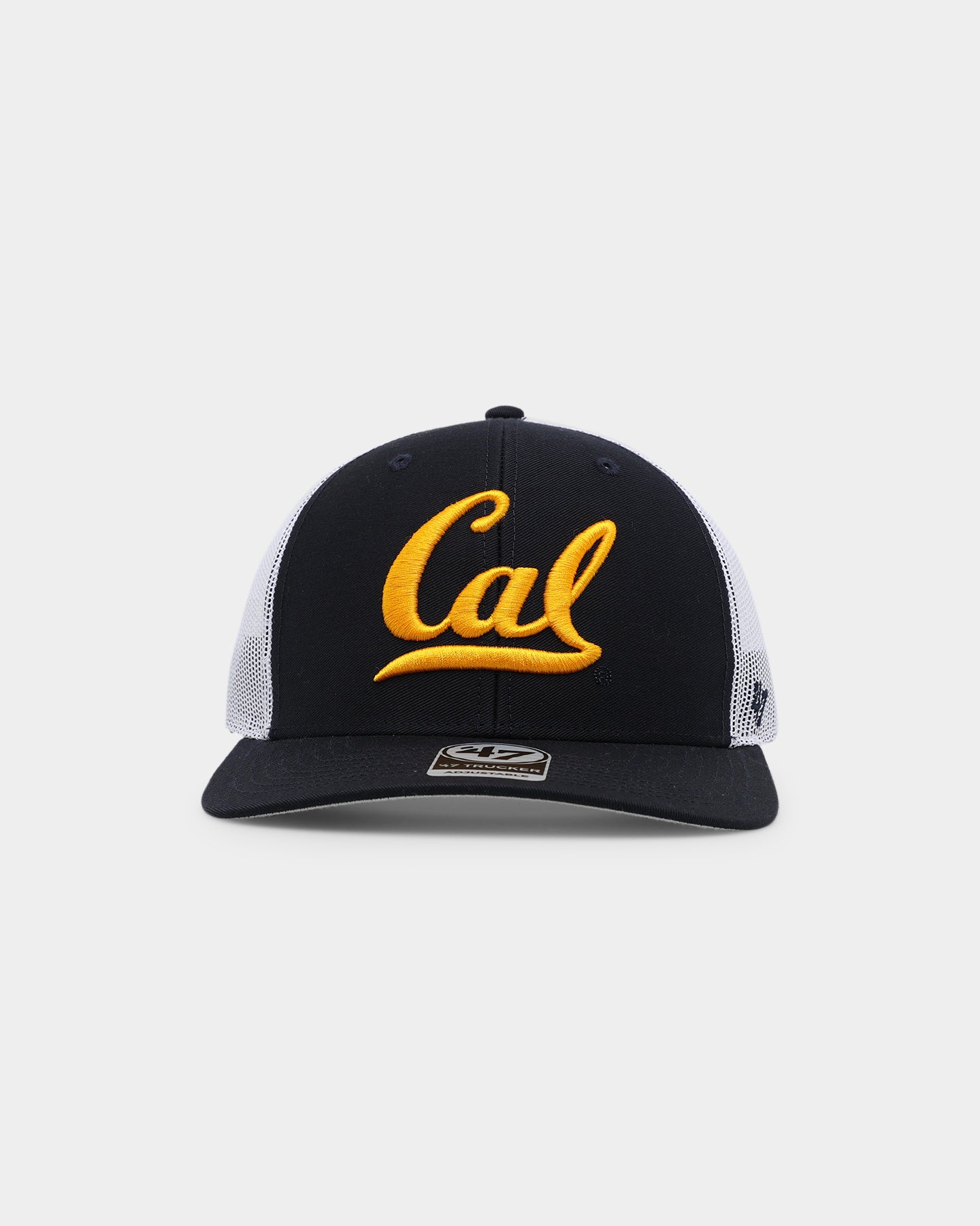 47 Brand California Berkeley Golden Bears '47 Trucker Snapback Navy Hat - Adjustable Snapback Cap for Men & Women - Perfect for Sports Fans, College Alumni, and Casual Wear