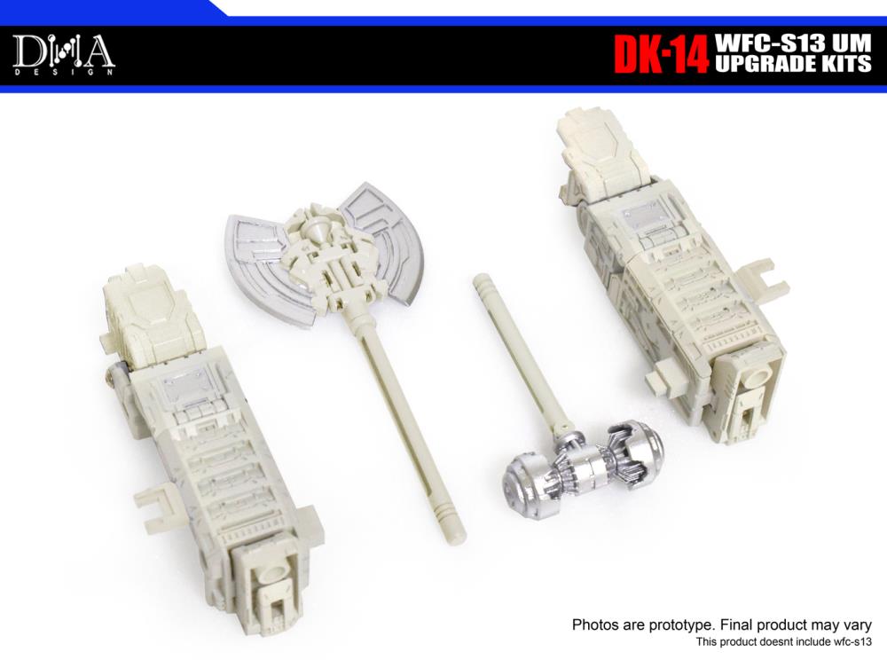 DNA Design DK 14 Upgrade Kit for WFC S13 - Transformers War for Cybertron Siege Action Figure Accessories - Perfect for Collectors & Customization Projects
