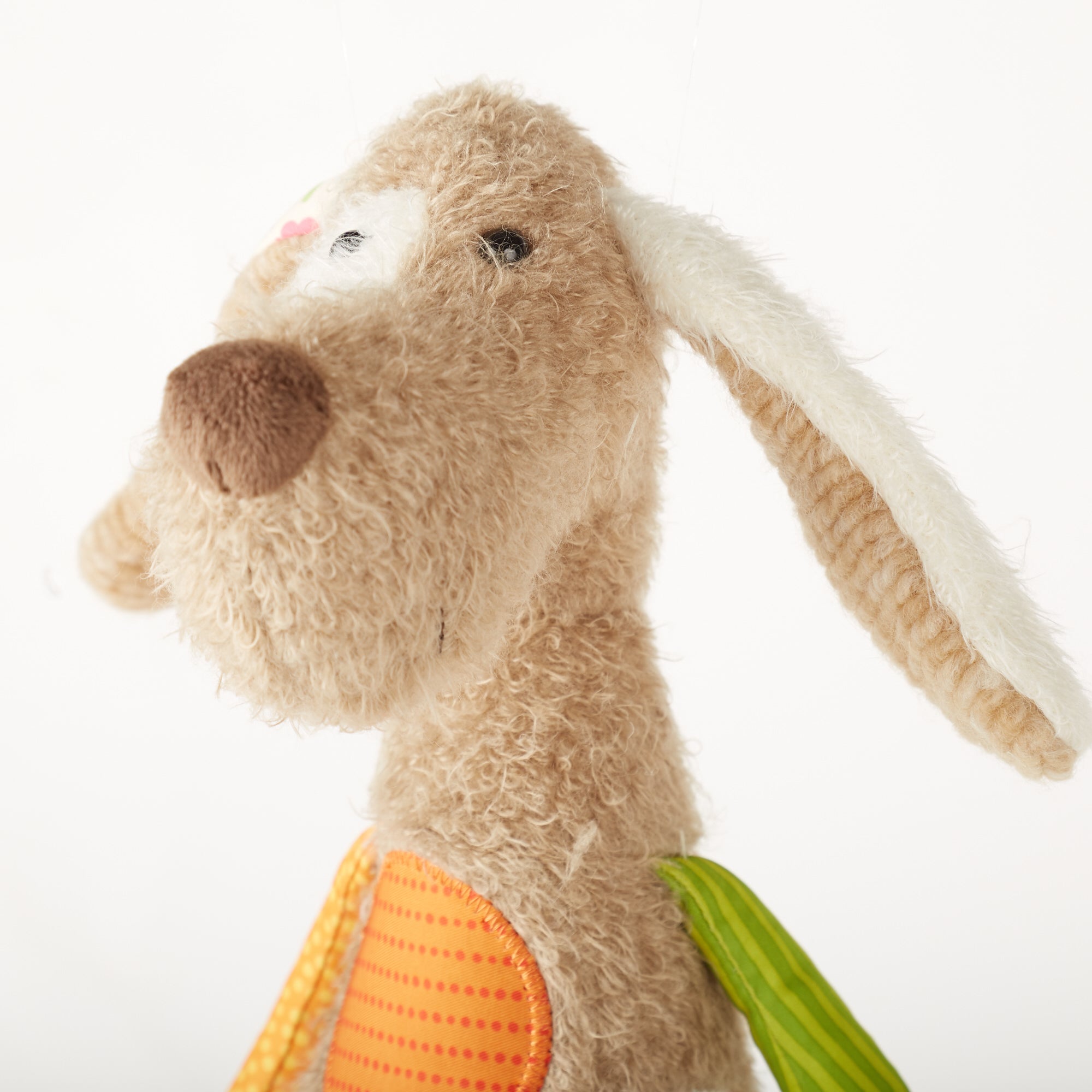 Patchwork Dog Plush Toy - Soft Stuffed Animal for Kids & Collectors | Perfect for Cuddling, Gifts, and Home Decor