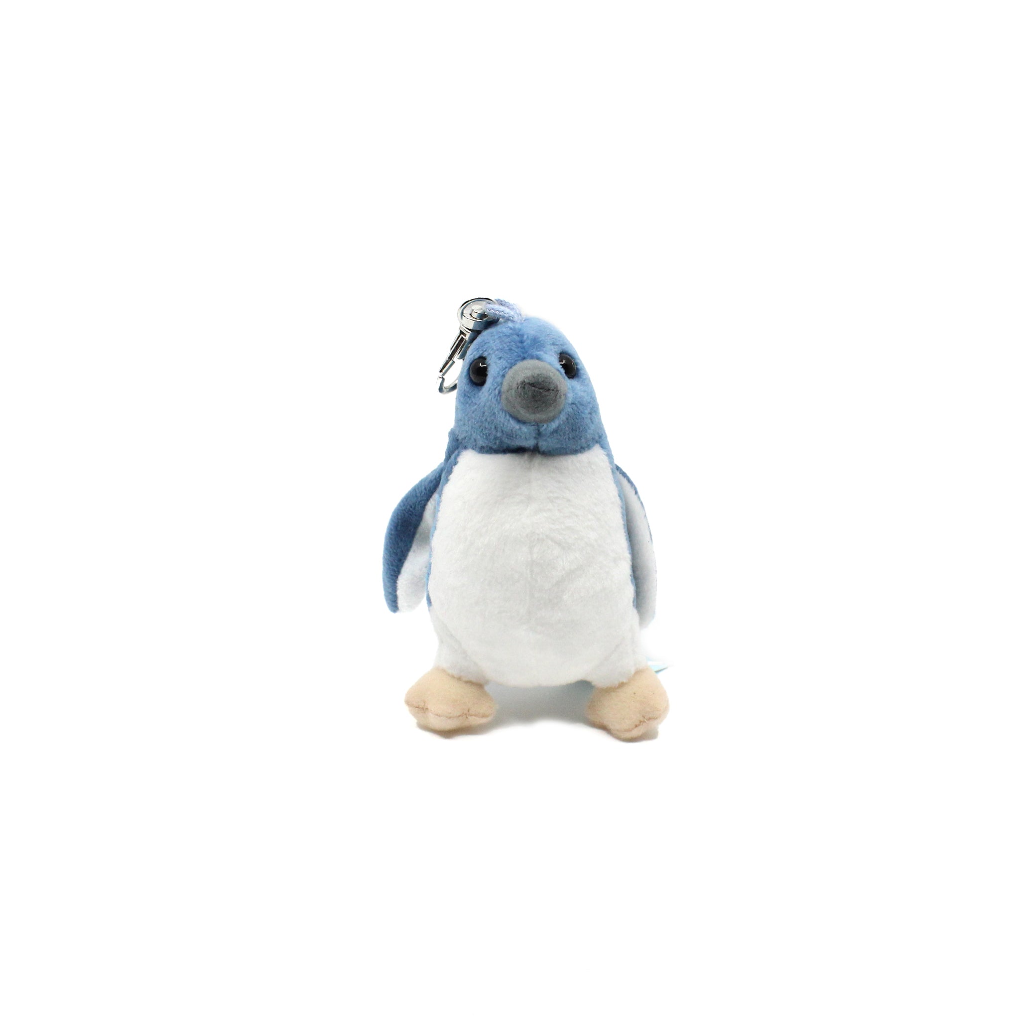 Blue Penguin Keychain Clip - Durable Metal Keyring Holder for Keys, Lanyards & Backpacks - Perfect for Home, Office, Travel & Outdoor Adventures