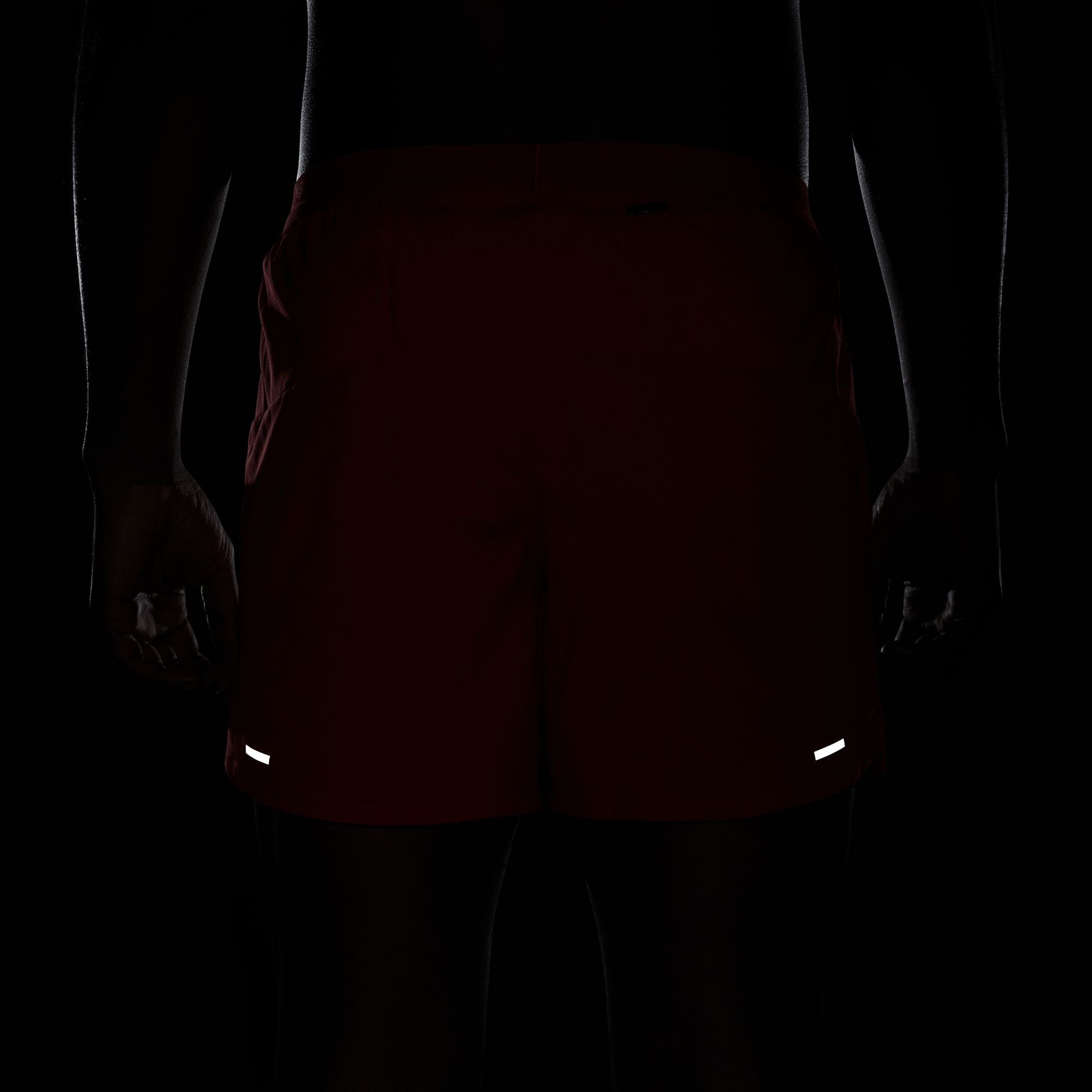Nike Men's DRI-FIT Stride 5 Running Shorts - Breathable Quick-Dry Athletic Shorts with Reflective Details (University Red/Black/Silver) - Perfect for Jogging, Gym Workouts & Outdoor Sports