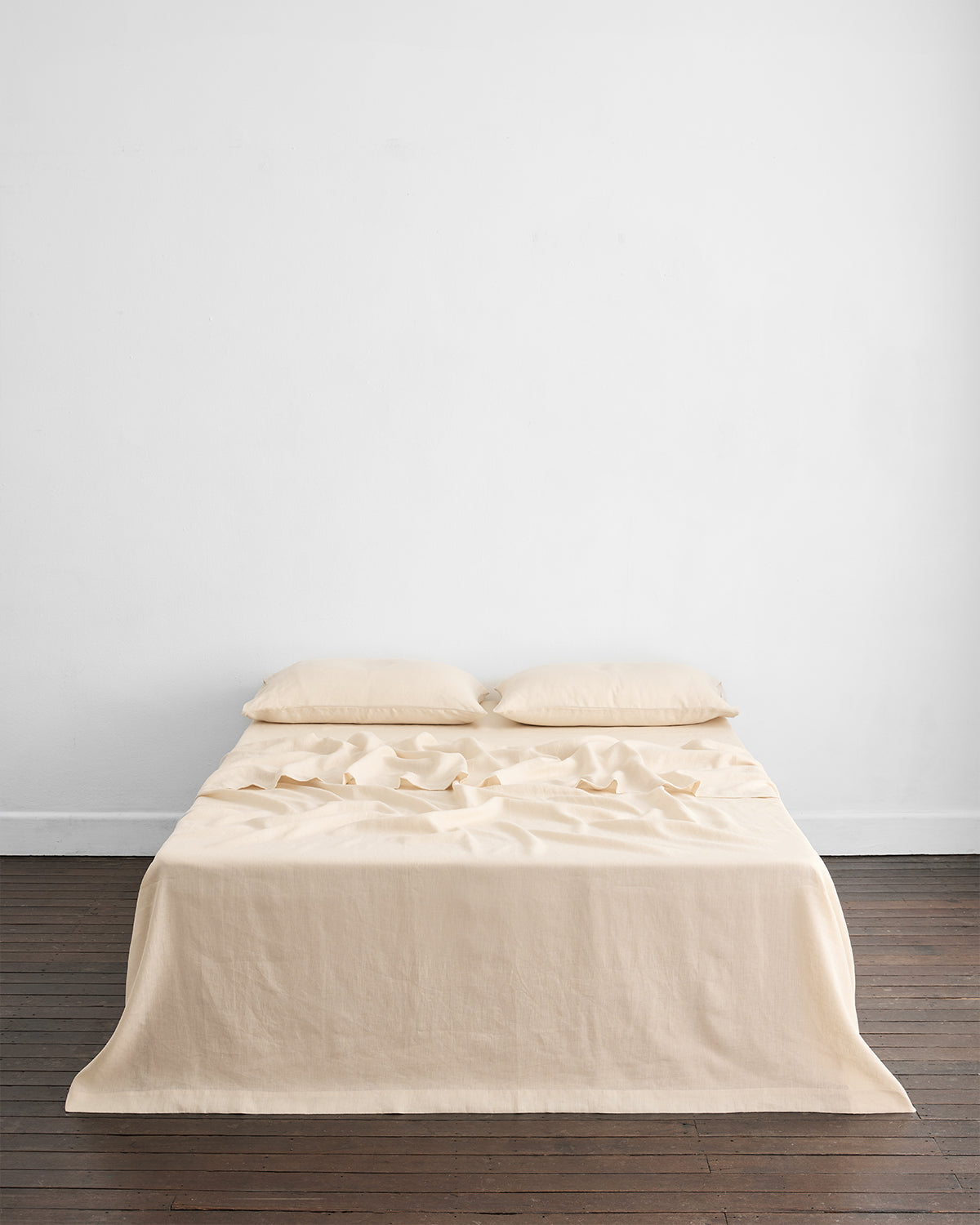 100% French Flax Linen King Size Pillowcase Set (2 Pack) - Premium Breathable Bedding for Hot Sleepers & Allergy Relief