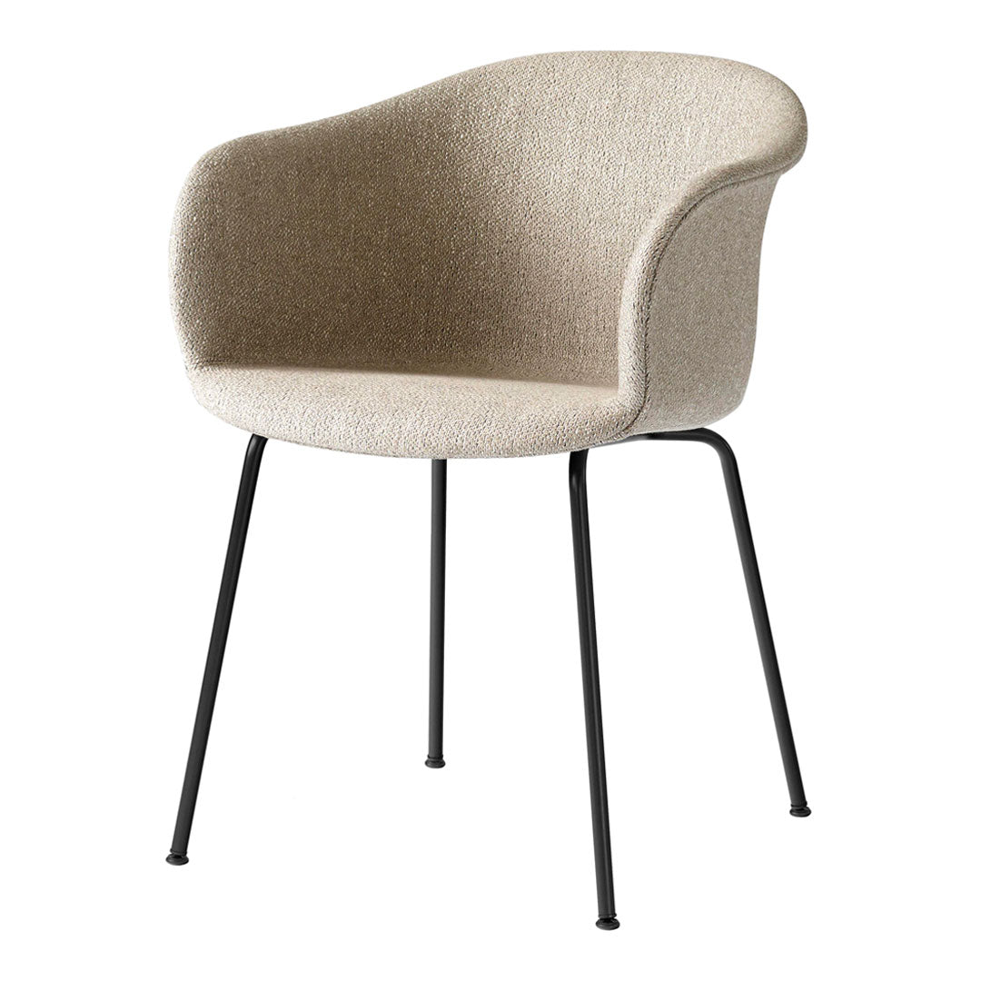 Elefy JH29 Modern Upholstered Dining Chair - Comfortable Fabric Seat with Sturdy Wooden Legs - Perfect for Kitchen, Dining Room, and Home Office Use