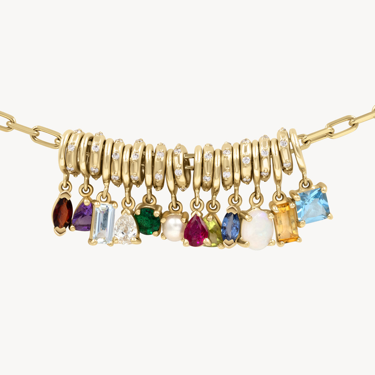 DIY Custom Charm Necklace - Personalized Jewelry for Women & Girls - Perfect for Birthdays, Gifts & Everyday Wear