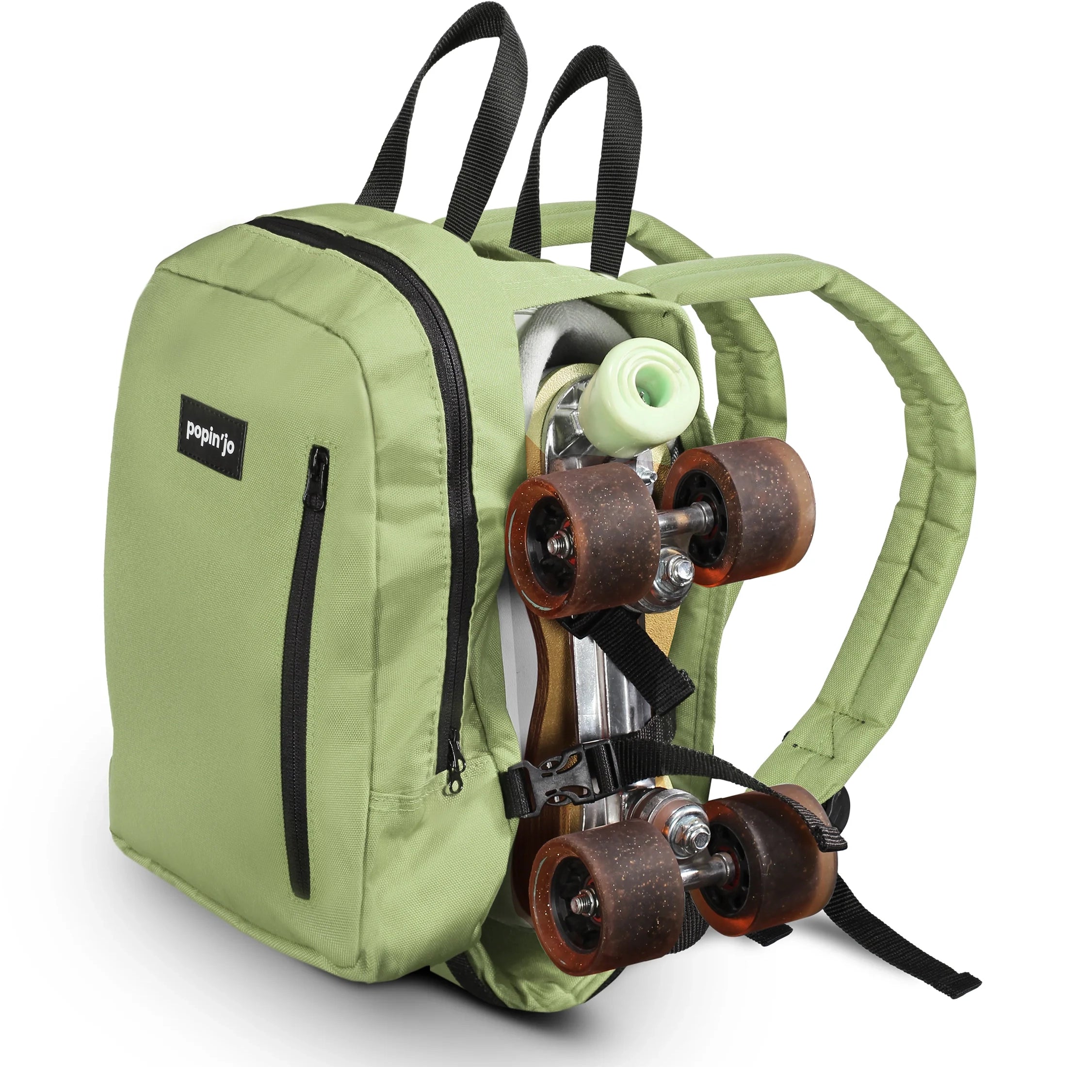 Popin'jo Lil'Jo V2 Skate Bag - Waterproof Backpack for Skateboards & Accessories - Perfect for Skateboarding, School & Travel