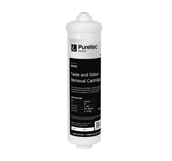 Puretec RU194 4-Stage Reverse Osmosis Undersink Water Filtration System - 283 LPD (75 GPD) - Clean Drinking Water for Home, Kitchen & Office Use