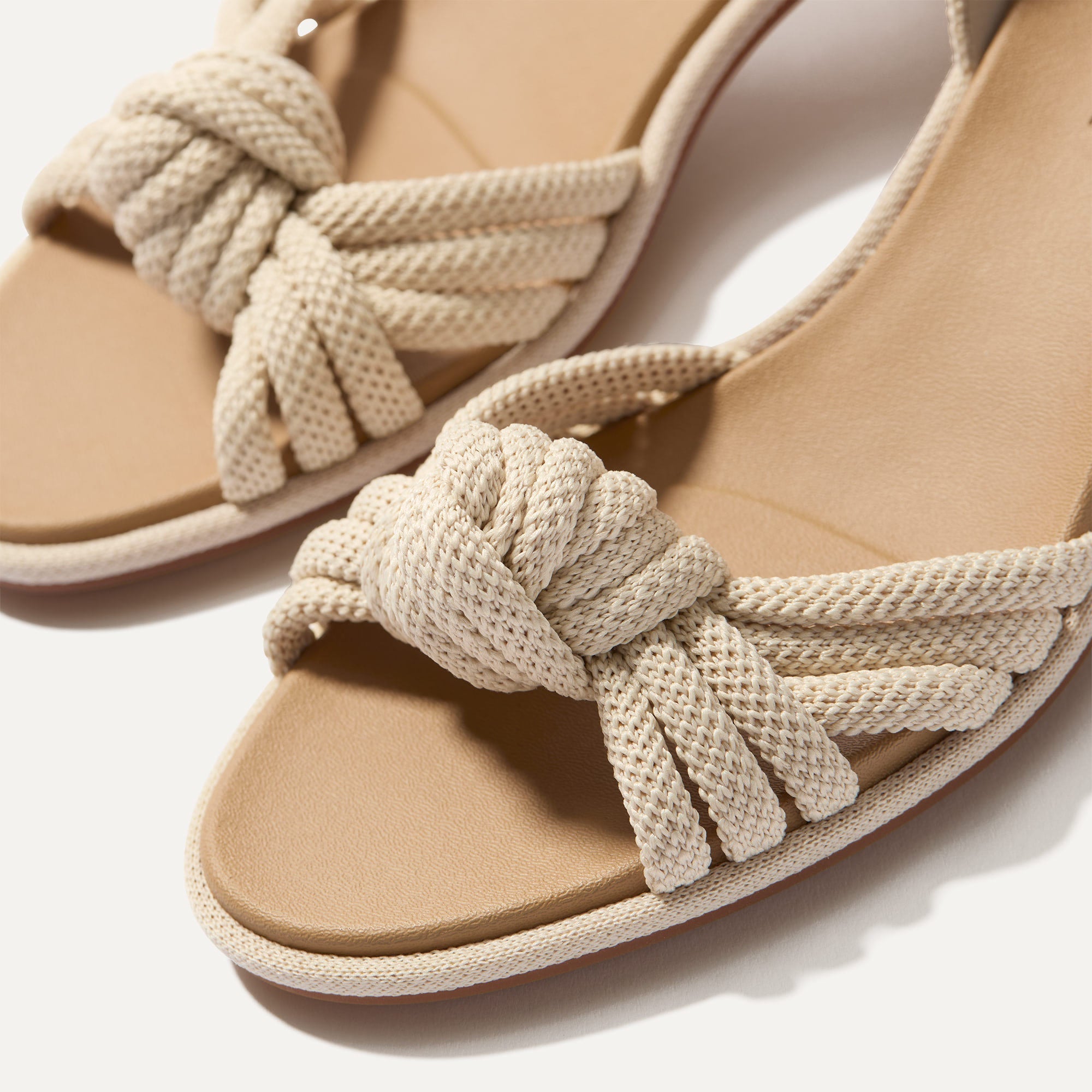 The Knot Sandal Conch - Comfortable Boho Beach Sandals for Women | Perfect for Summer, Vacation & Casual Outfits