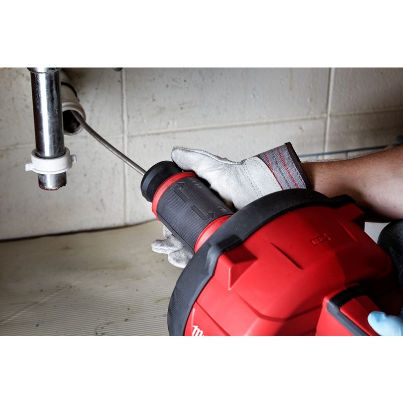 M18 FUEL 18V Brushless Cordless Drain Snake Kit with Cable Drive - 2772A-21 - Perfect for Plumbing, Home Maintenance & DIY Drain Cleaning