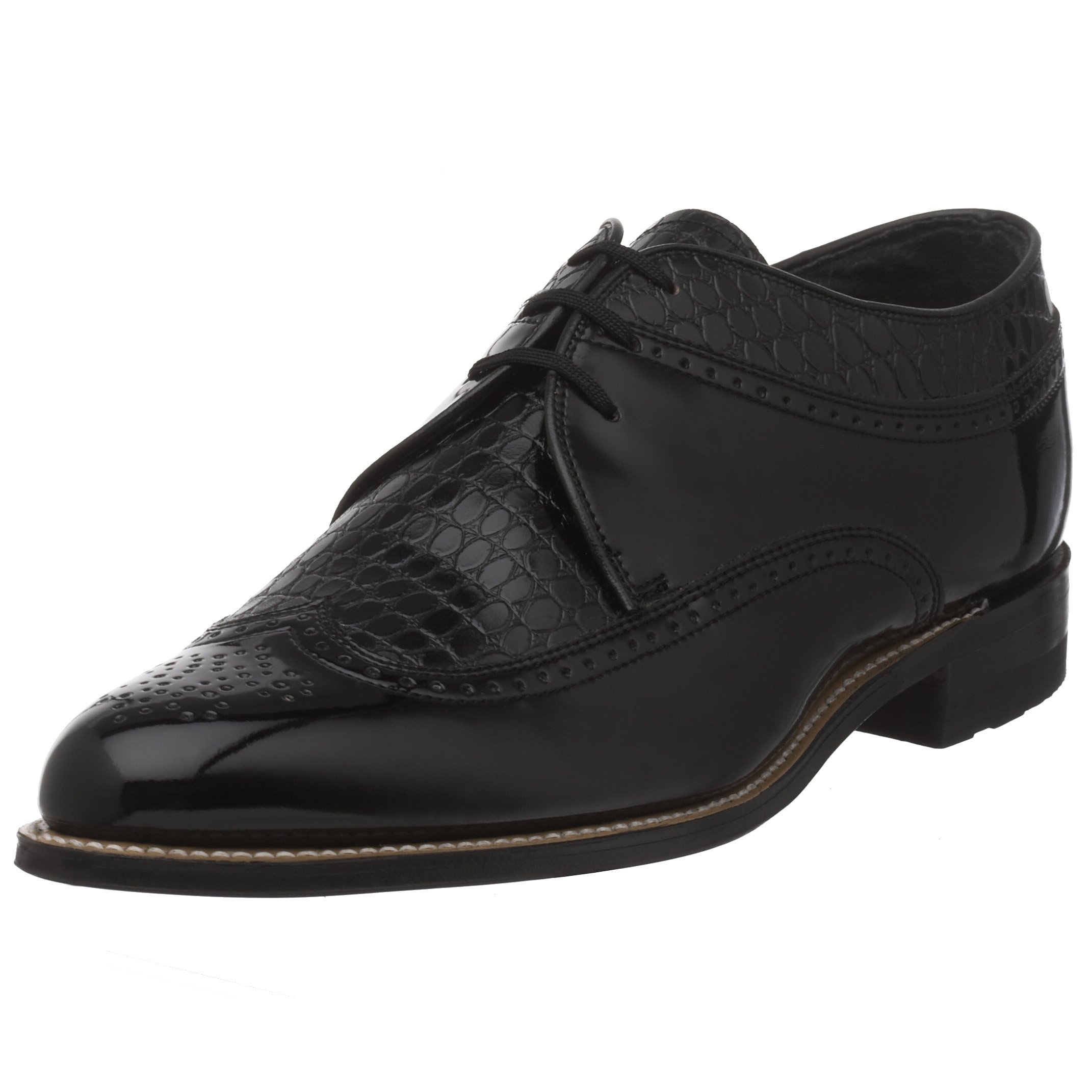 STACY ADAMS Men's Classic Wingtip Dress Shoes - Oxford Style Formal & Business Attire for Weddings, Office & Special Occasions