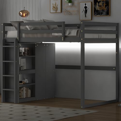 Gray With Led Lights