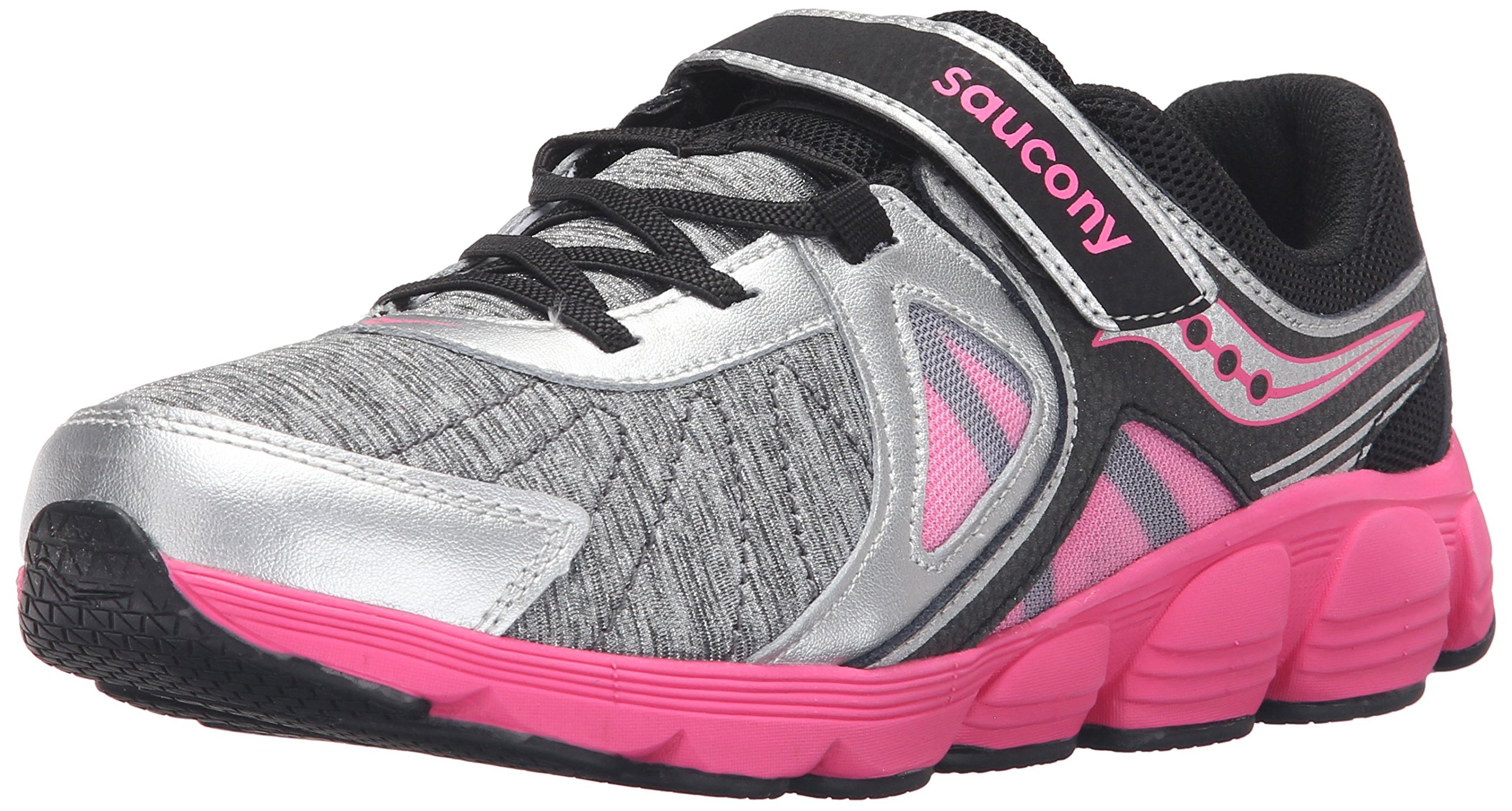 Saucony Kotaro 3 Alternative Closure Sneakers for Kids - Lightweight Running Shoes with Easy Hook-and-Loop Straps for Boys & Girls - Perfect for School, Playground & Daily Activities