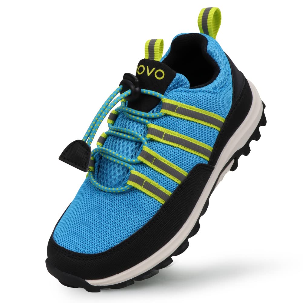 **UOVO Boys' Sneakers - Waterproof Running & Hiking Shoes for Kids - Non-Slip Outdoor Athletic Shoes for Little & Big Boys - Perfect for School, Sports & Play**