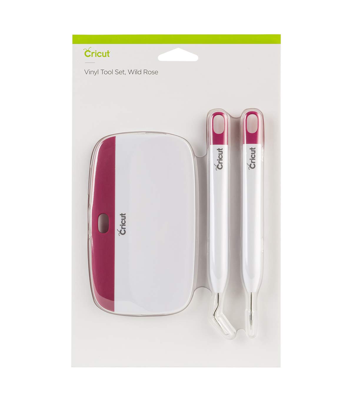 Cricut Vinyl Tool Set - 14-Piece Crafting Kit for DIY Projects, Scrapbooking & Decals | Wild Rose Design | Perfect for Home Decor, T-Shirts & Personalized Gifts