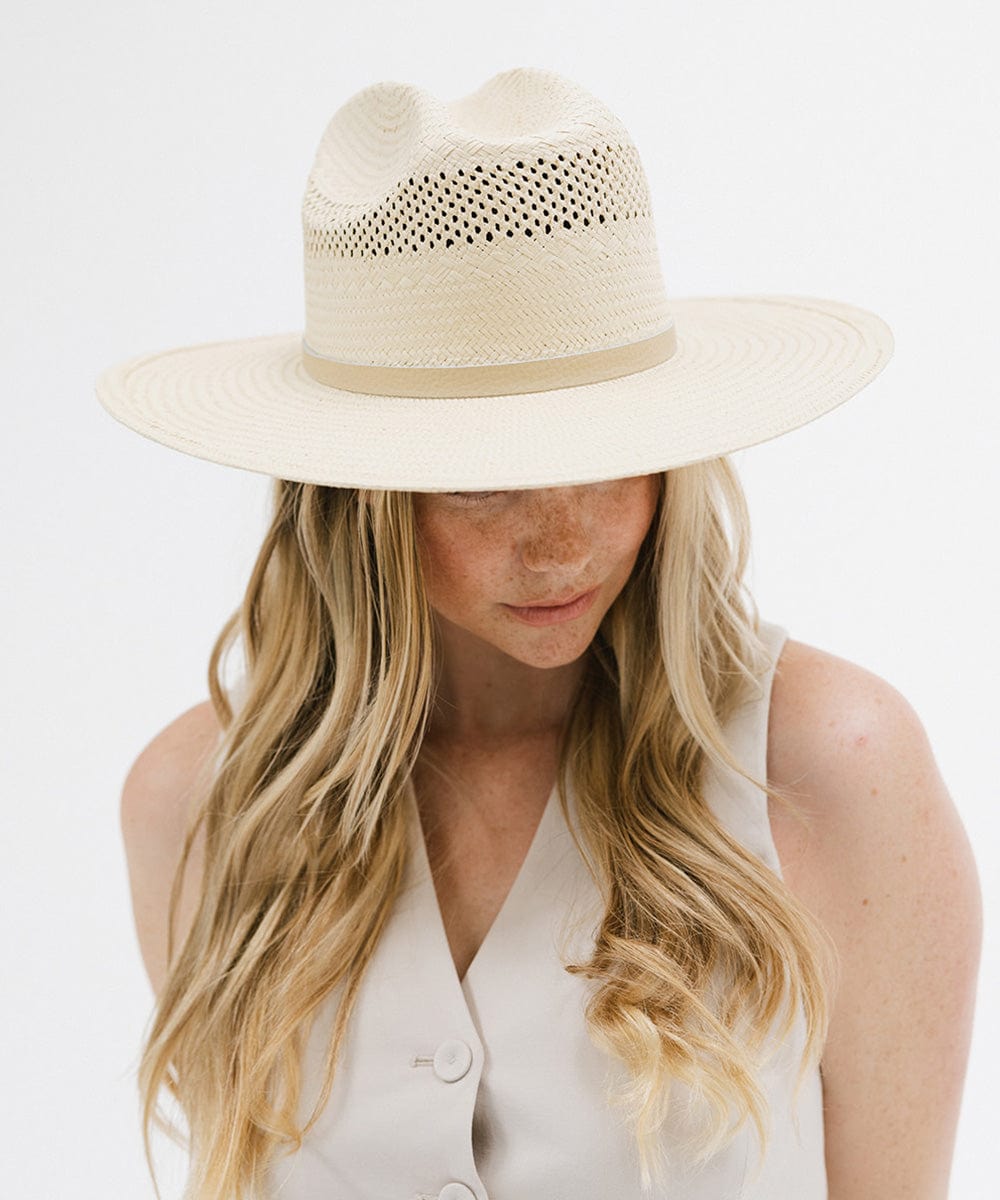 Authentic Clark Cattleman Straw Cowboy Hat for Men & Women - Western Style Sun Protection for Outdoor, Rodeo, and Country Events