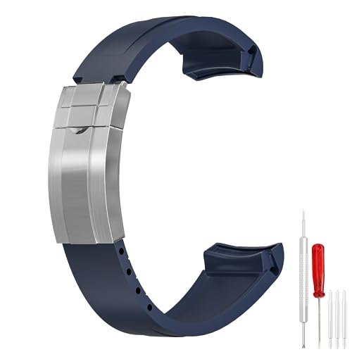 Blue,Silver-colored Deployment Buckle