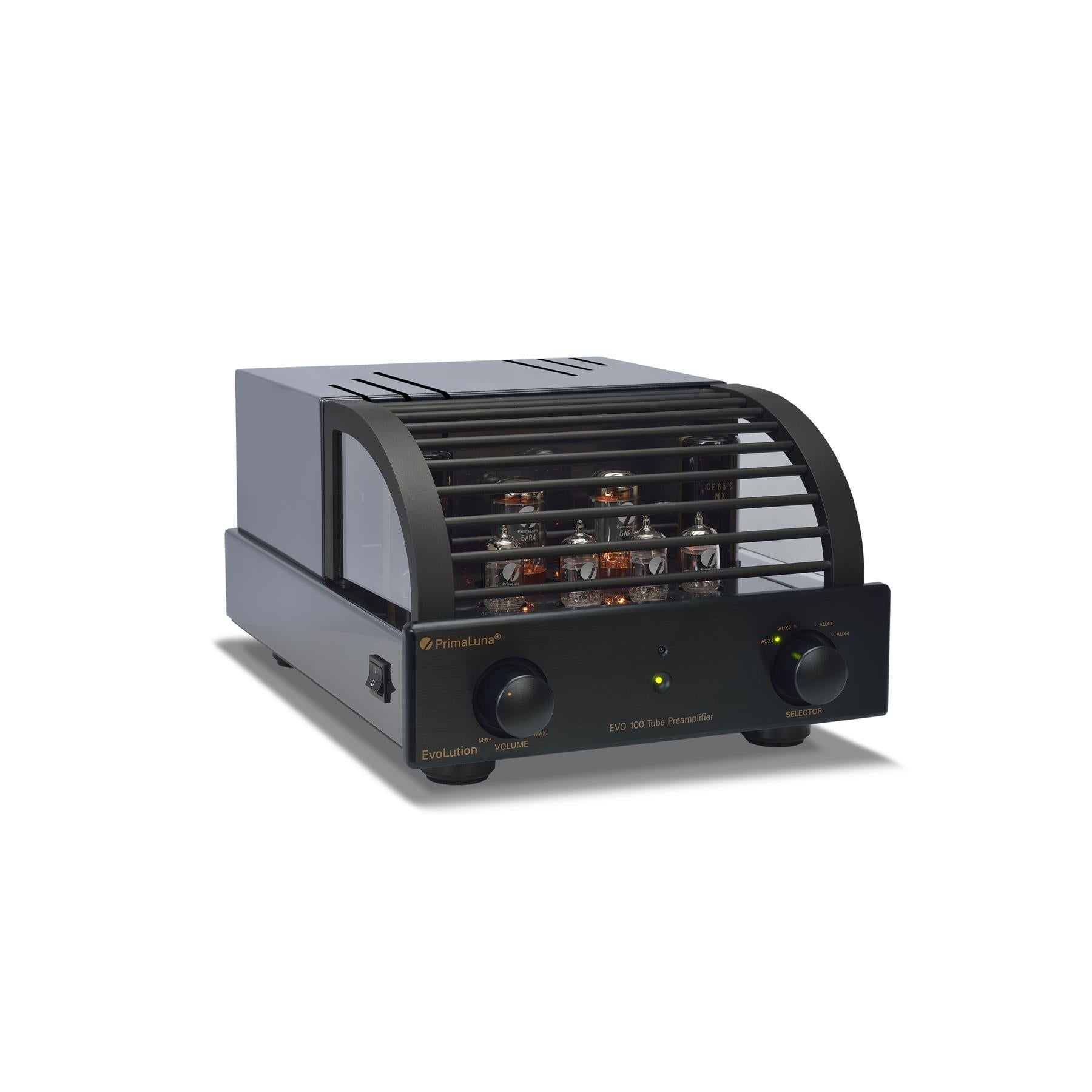 PrimaLuna Evo 100 Tube Preamplifier - High-End Audio Component for Home Theater & Hi-Fi Stereo Systems - Perfect for Audiophiles & Music Enthusiasts