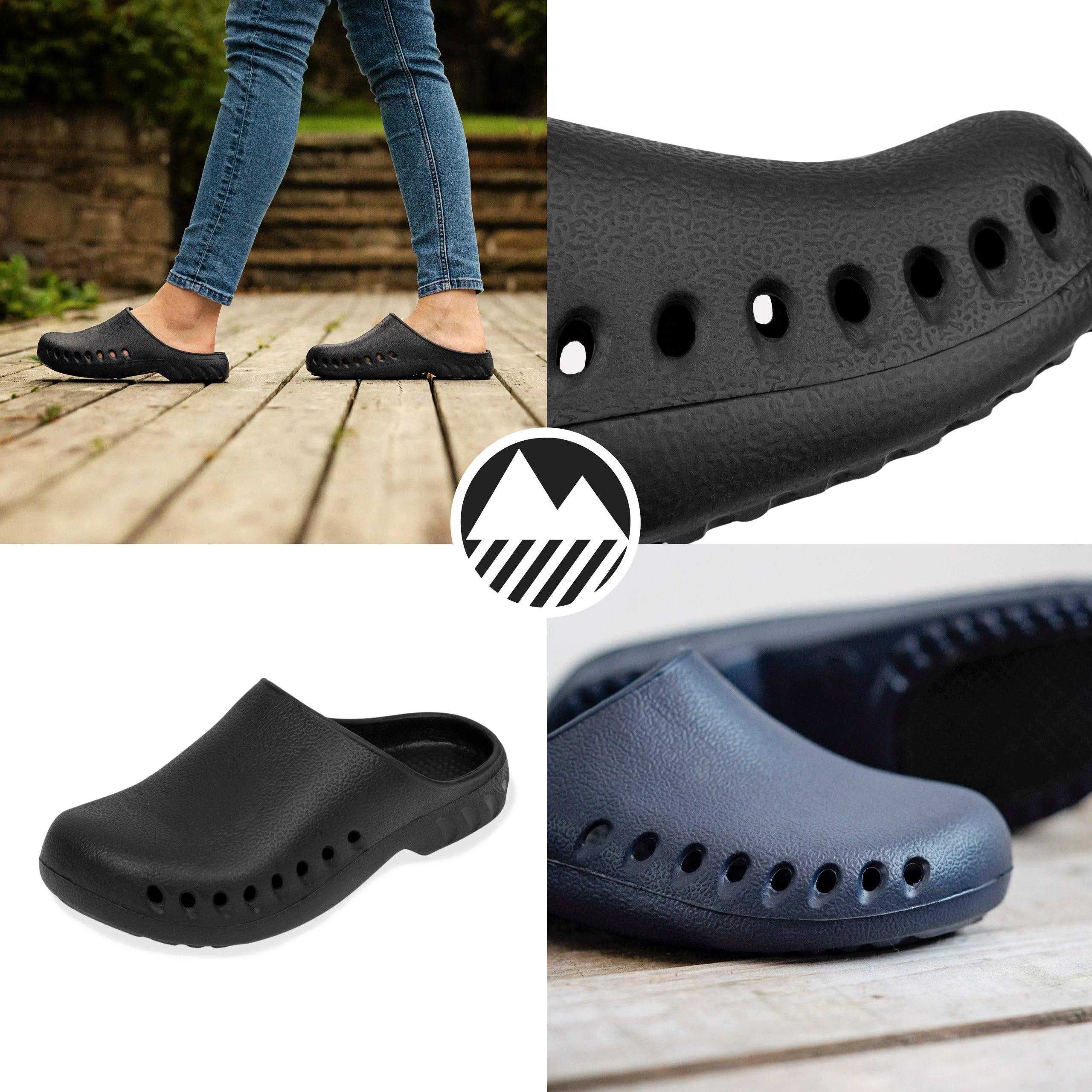 Women's Dovenby Ventilated Clogs - Comfortable Slip-On Shoes for Nurses, Gardeners & Home Use - Breathable & Lightweight Clogs for All-Day Wear