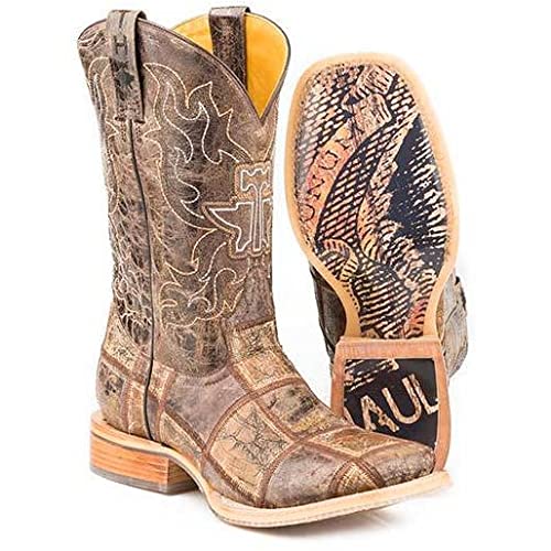 Men's Tin Haul Money Maker Work Boots - Handcrafted Bald Eagle Sole - Durable Leather Construction for Construction & Outdoor Work