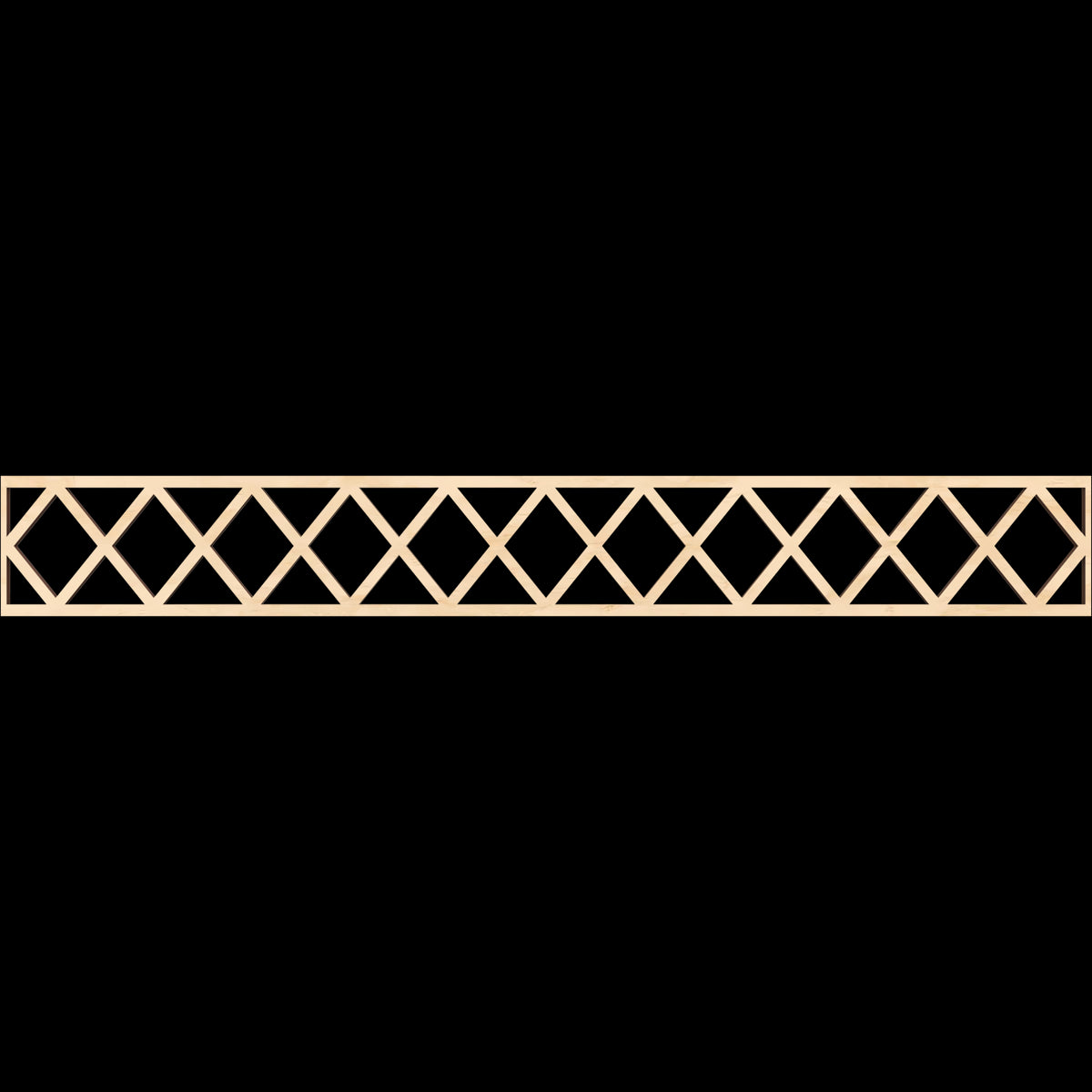 Wolford Fretwork Moulding - Decorative Wood Trim for Home & Furniture DIY Projects | Perfect for Crown Molding, Wall Paneling and Cabinet Accents