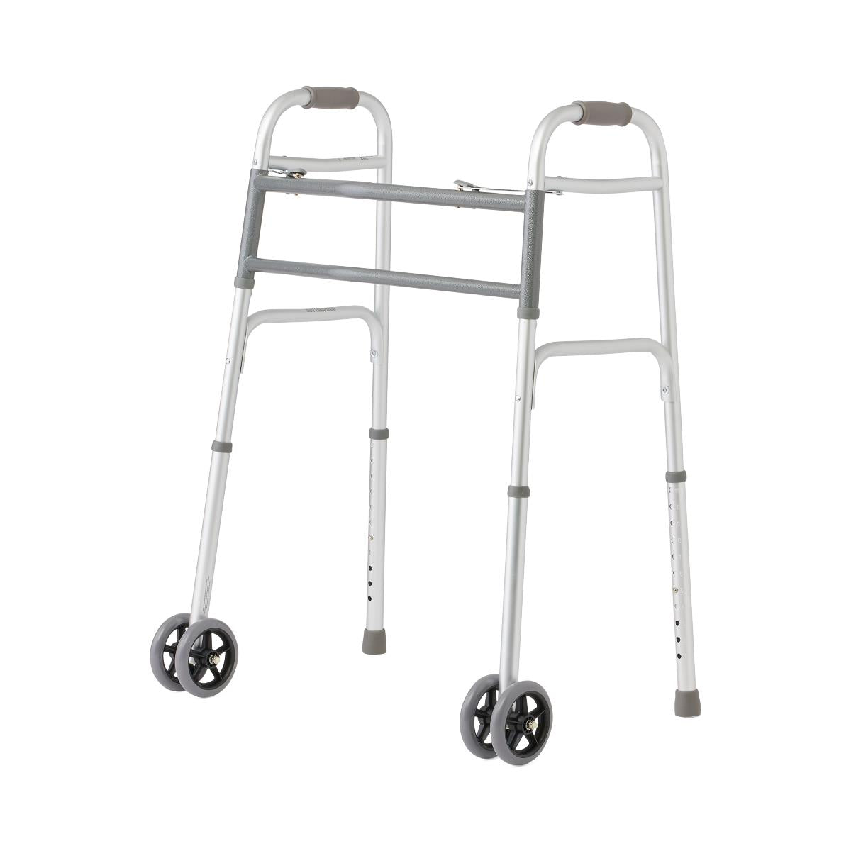 Premium Extra Wide Bariatric Walker for Adults - Heavy Duty Mobility Aid with Adjustable Height for Home & Outdoor Use