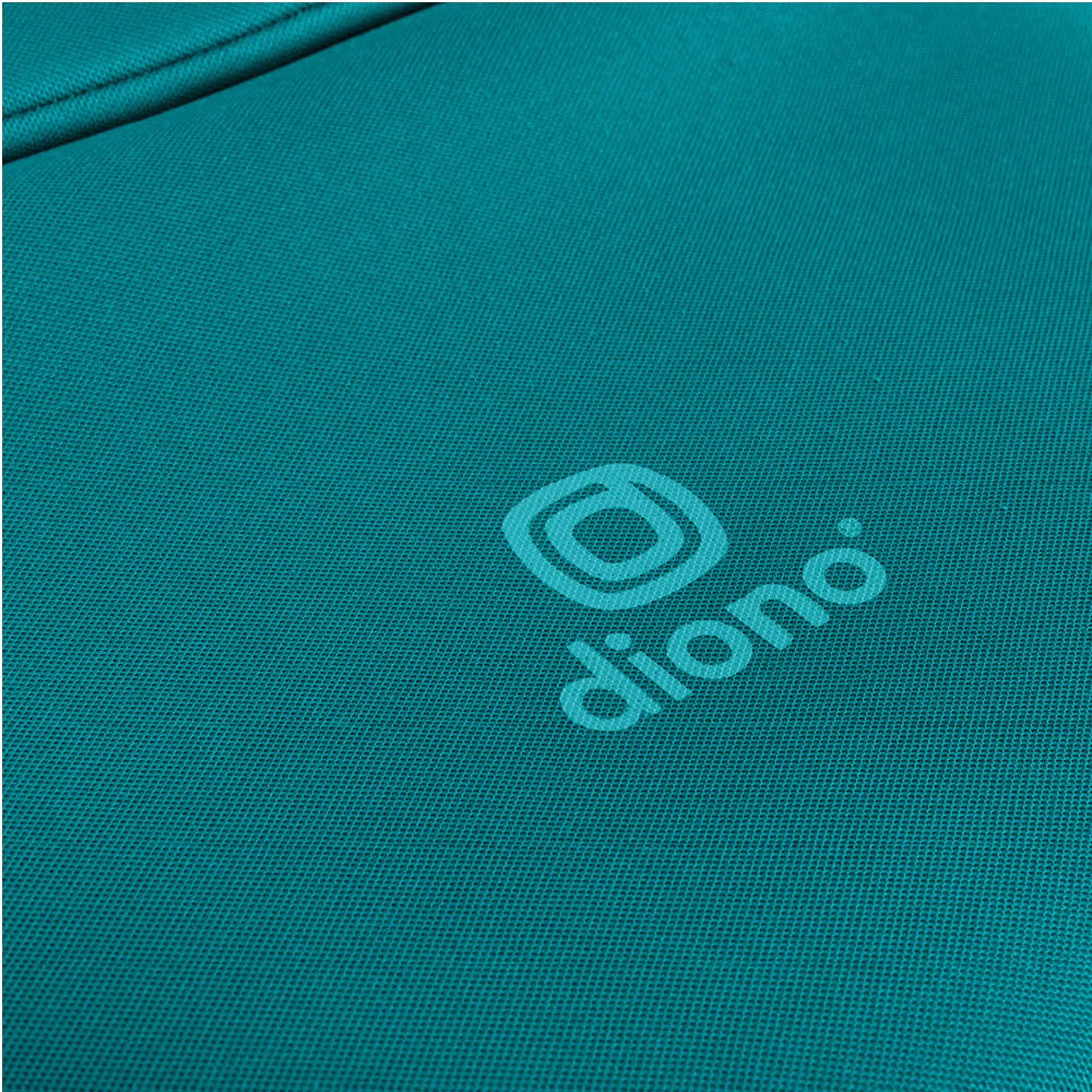 Diono Excurze Newborn Baby Stroller Bassinet with Breathable Mattress - Lightweight Infant Carrycot for Safe & Comfortable Sleeping (0-6 Months) - Blue Turquoise | Perfect for Travel, Walks & Outdoor Adventures