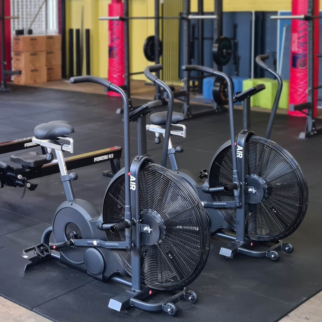 Best Freeform Cardio Air Bike for Home Gym - Adjustable Workout Equipment for Cardio & Strength Training - Perfect for Indoor Cycling & Full-Body Exercise