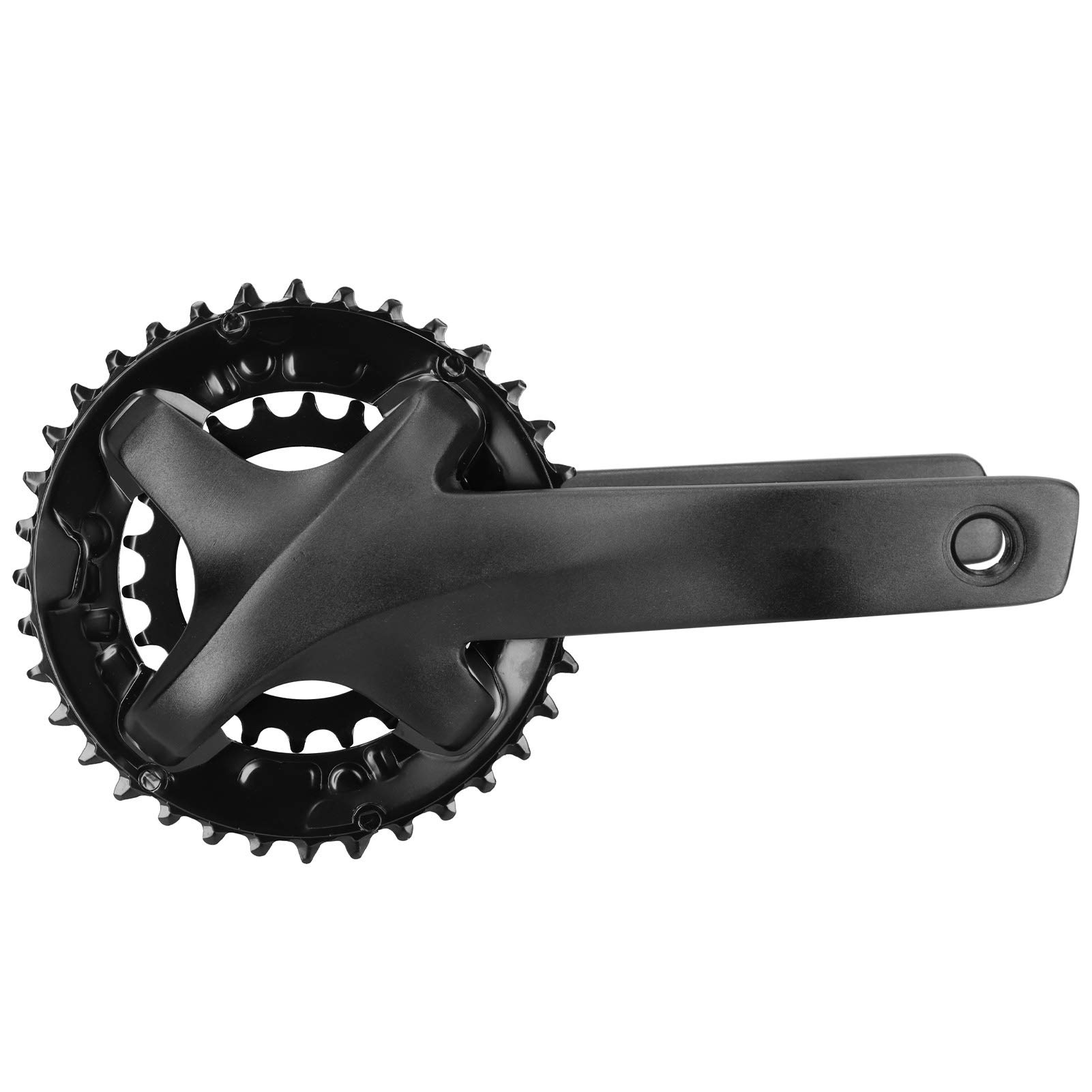 High Performance Bike Crankset - Durable Mountain, Road, Folding & Fixed Gear Bicycle Crankset | Perfect for Cycling Enthusiasts & Professional Riders